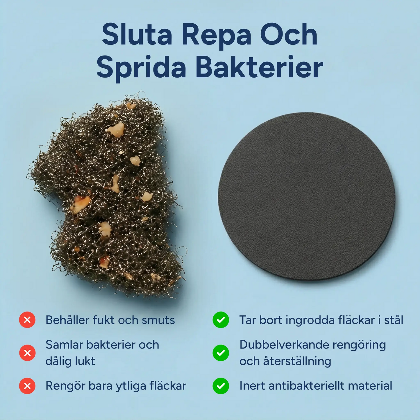 LINOVA RenovaPad™ + GRATIS E-bok Med Naturliga Rengöringsrecept
